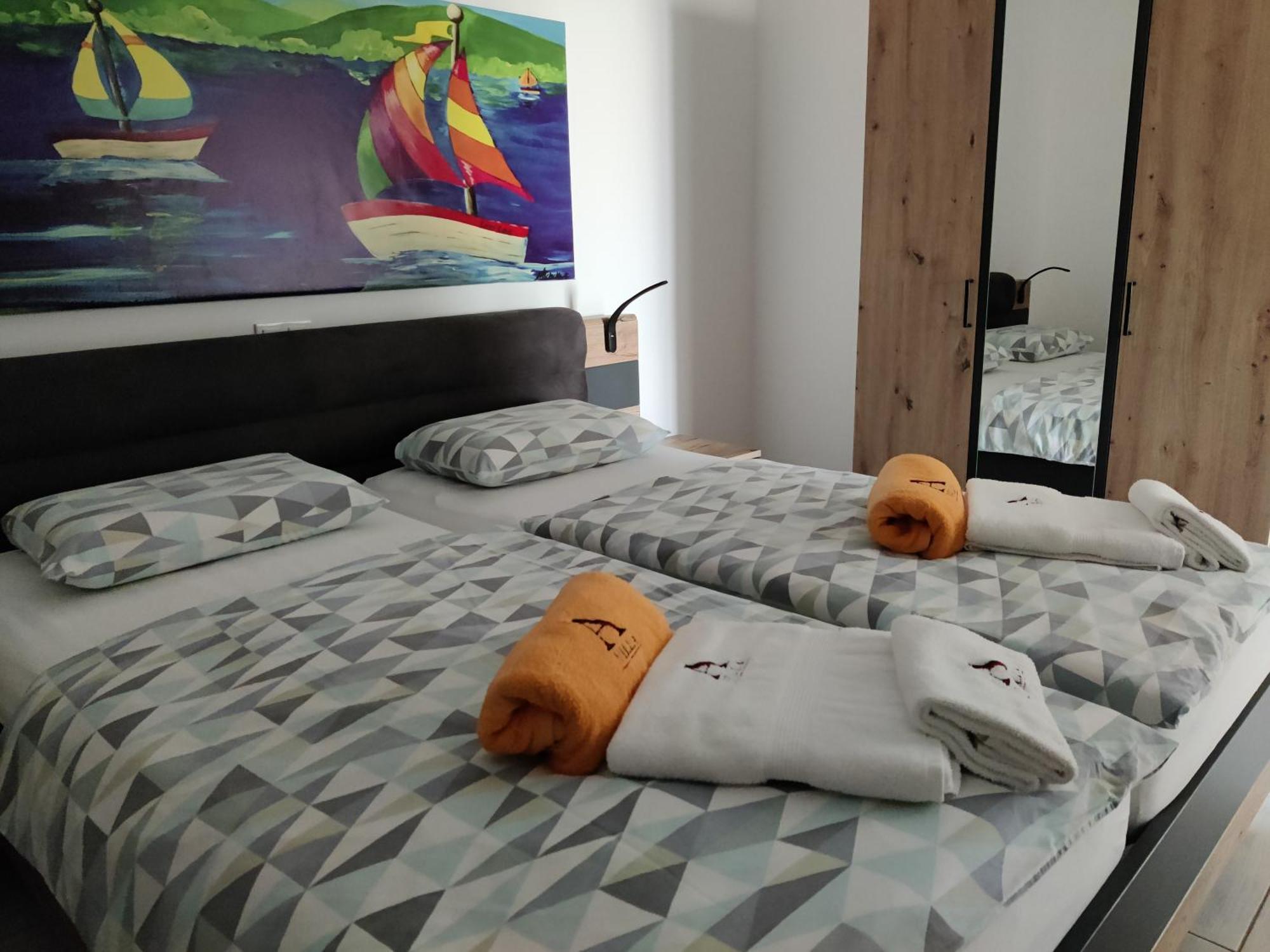 Apartments Villa A - Heating Pool トロギール エクステリア 写真